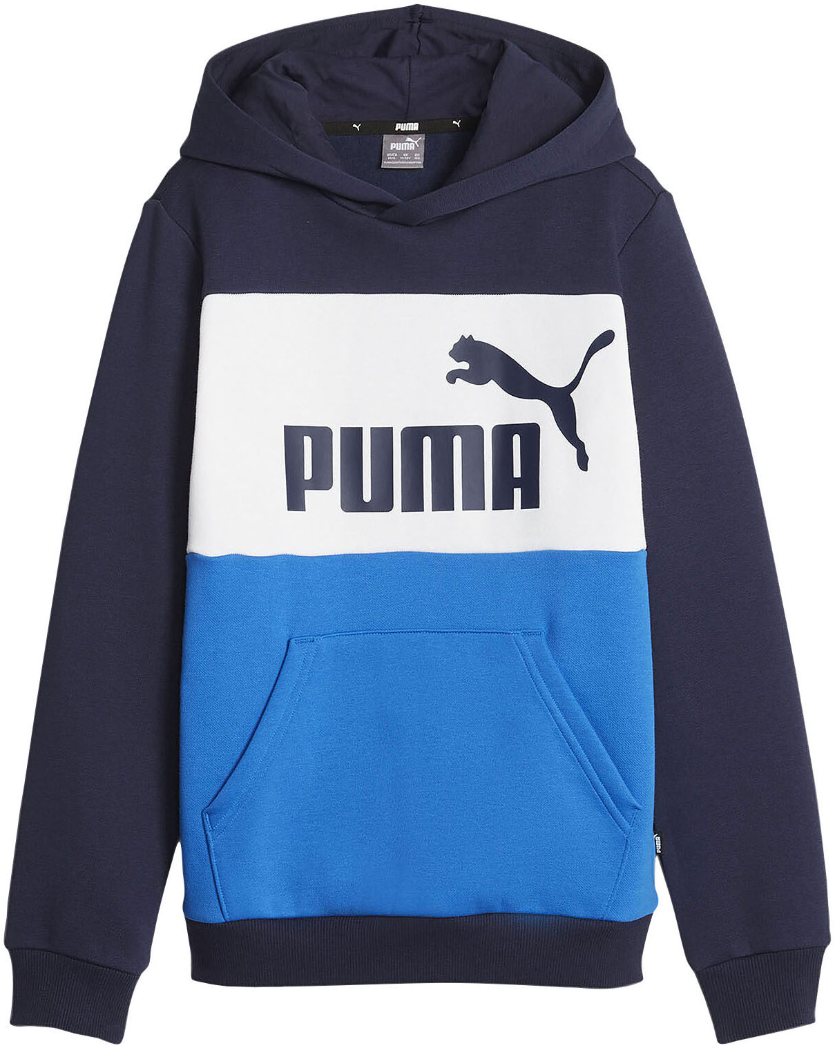 PUMA Kapuzensweatshirt »ESS BLOCK HOODIE FL B« von Puma