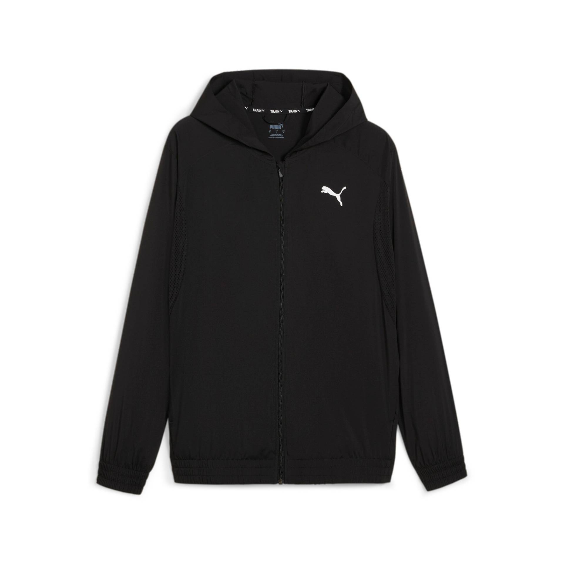 PUMA Trainingsjacke »FIT WOVEN FULL ZIP JACKET«, ohne Kapuze von Puma