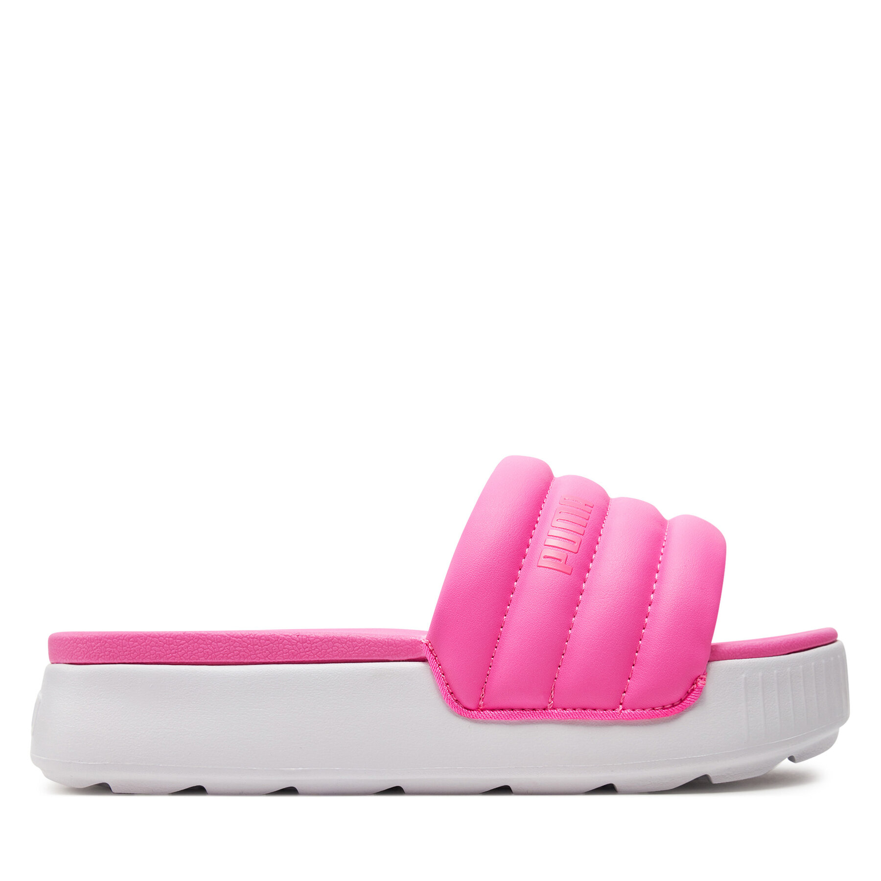 Pantoletten Puma Karmen Slide Puffy 395399 02 Poison Pink-PUMA White von Puma