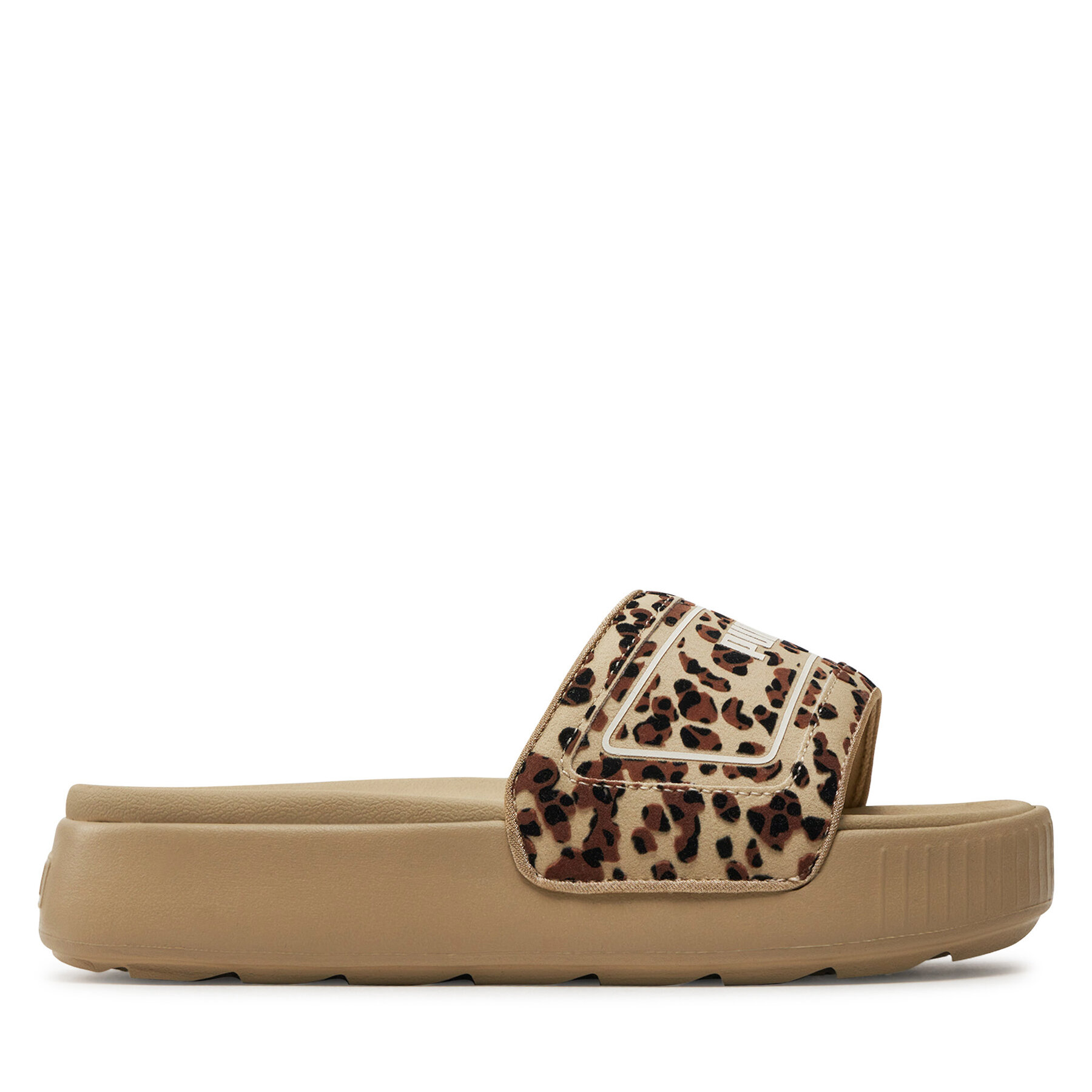 Pantoletten Puma Karmen Slide Wns I Am The Drama 395401 01 Putty/Brown Mushroom/Puma Black von Puma