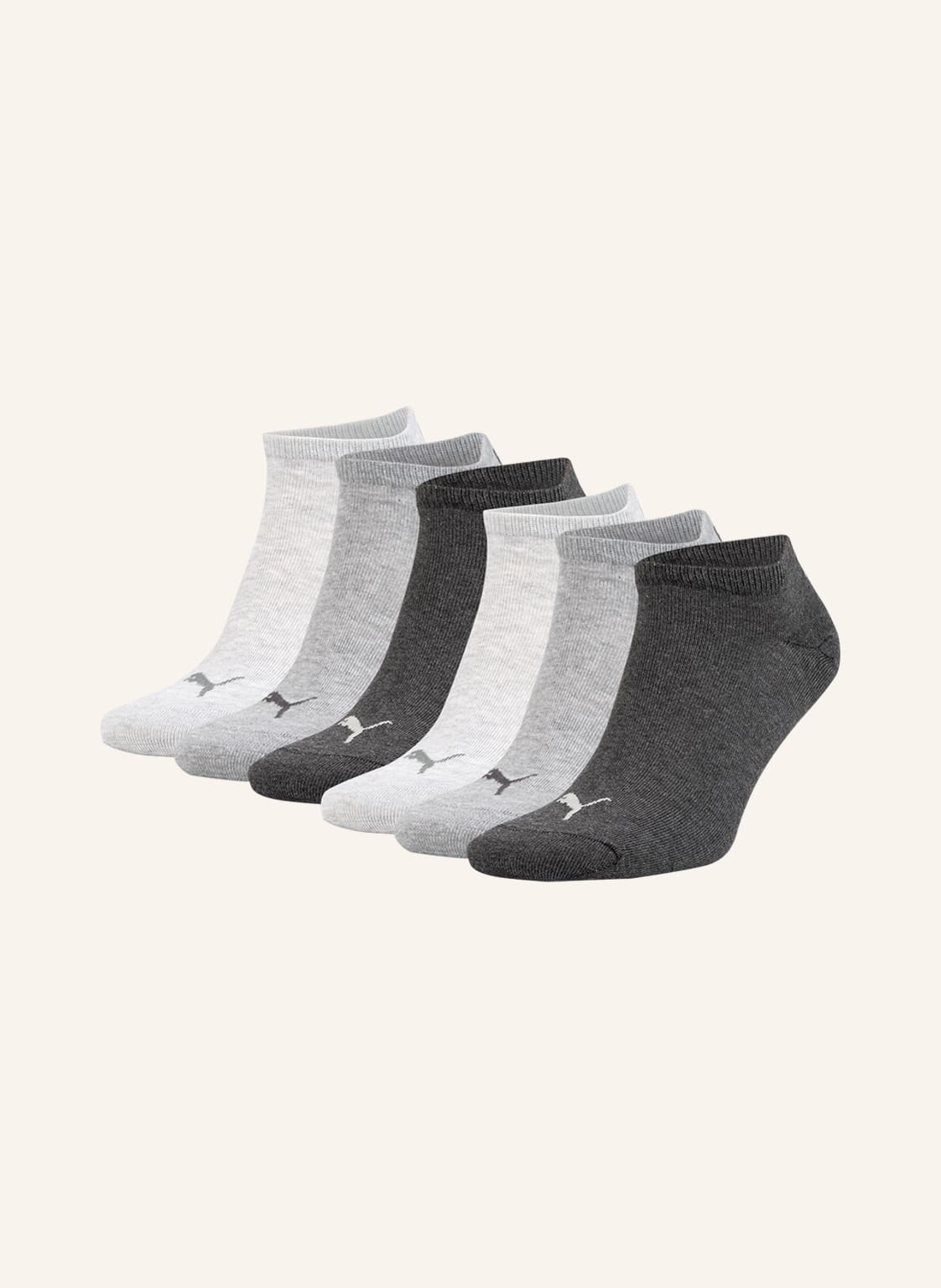 Puma 6er-Pack Sneakersocken Everday grau von Puma