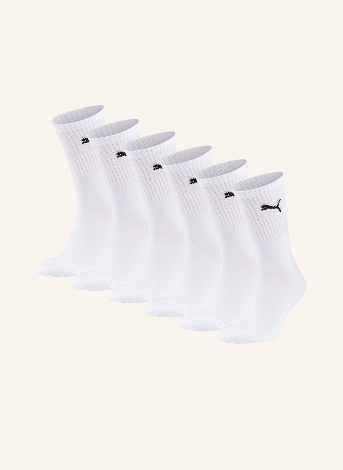 Puma 6er-Pack Strümpfe weiss Puma 6er-Pack Strümpfe weiss von Puma