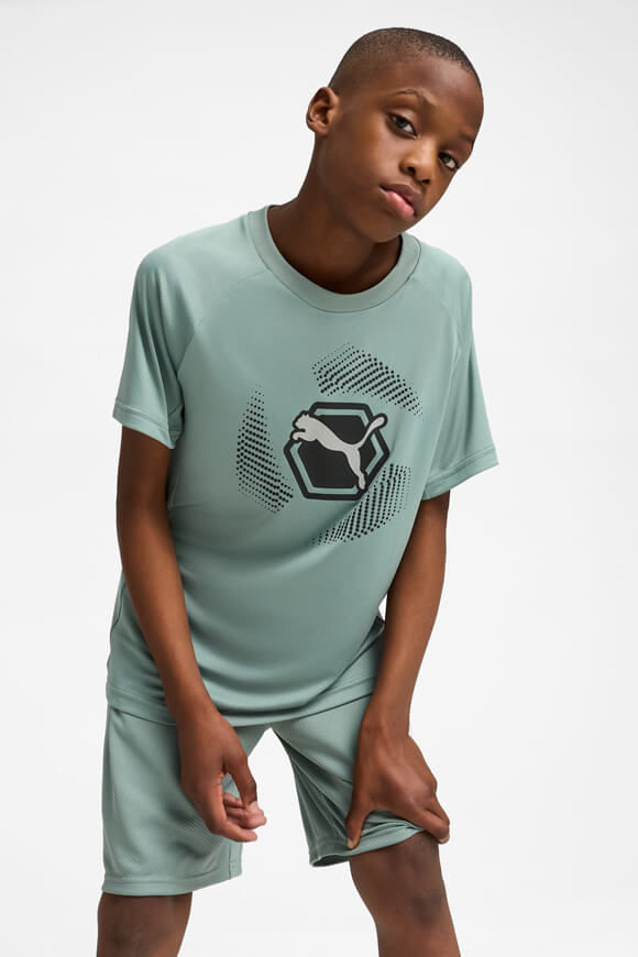 Puma Active Sports Graphic T-Shirt | Green Moon | Jungen | 164 Puma Active Sports Graphic T-Shirt | Green Moon | Jungen | 164 von Puma