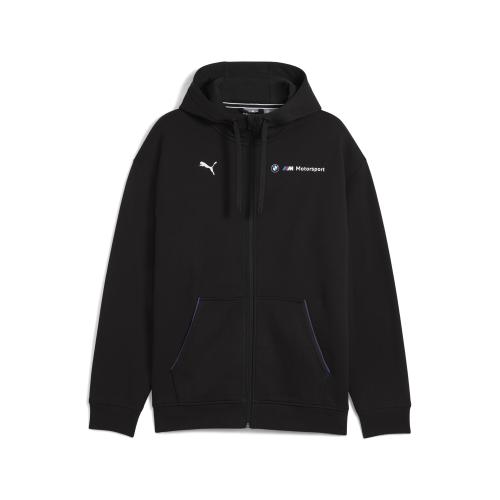 Puma BMW MMS ESS+ FZ HOODED JACKET FL - puma black (Grösse: XXL) von Puma
