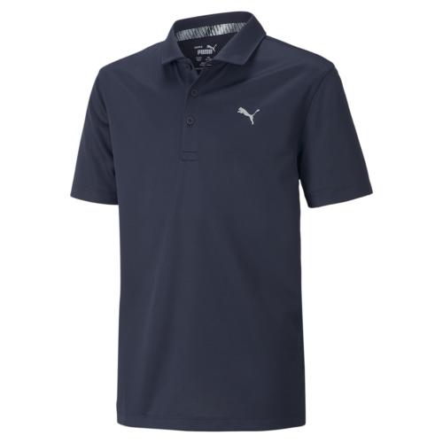 Puma Boys Essential Polo - Navy Blazer (Grösse: 176) von Puma