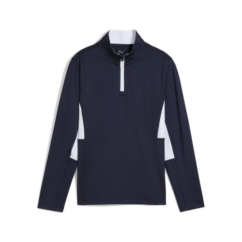 Puma Boys Pure 2.0 ¼ Zip - deep navy (Grösse: 140) von Puma