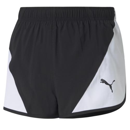 Puma Cross the LIne Split Short 2.0 Y - Puma Black-Puma White (Grösse: 128) von Puma