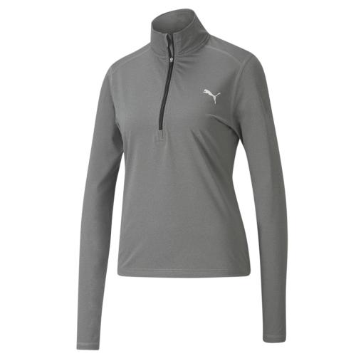 Puma Cross the Line 1/4 Zip W - Medium Gray Heather (Grösse: XS) von Puma