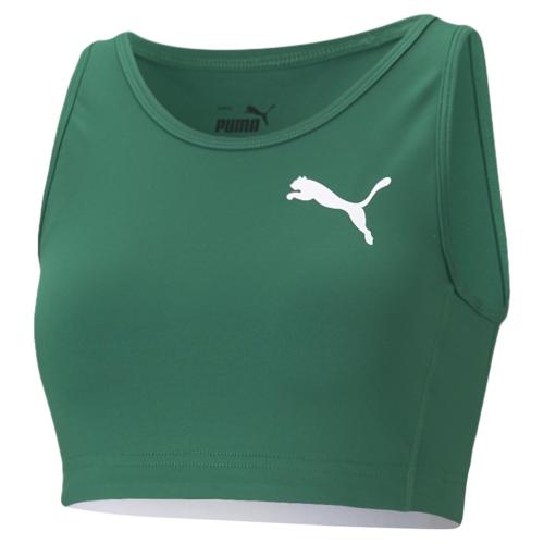 Puma Cross the Line Crop Top W 2.0 - Power Green (Grösse: L) von Puma