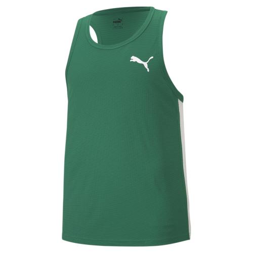 Puma Cross the Line Singlet 2.0 - Power Green-Puma White (Grösse: 3XL) von Puma