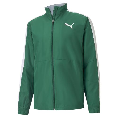 Puma Cross the Line Warm Up Jacket 2.0 - Power Green-Puma White (Grösse: S) von Puma