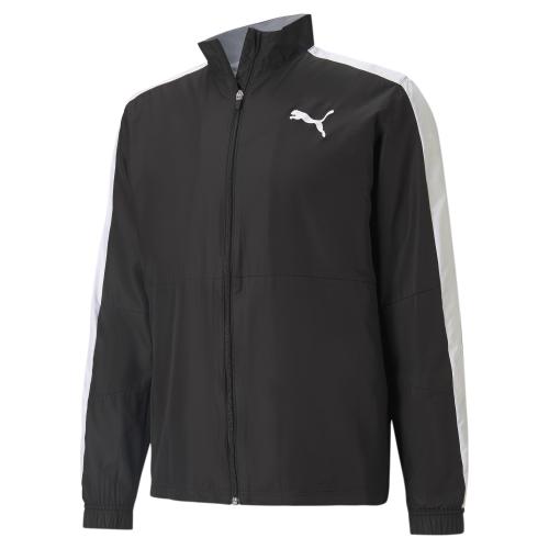 Puma Cross the Line Warm Up Jacket 2.0 - Puma Black-Puma White (Grösse: XL) von Puma