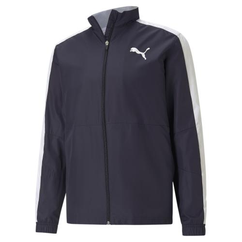 Puma Cross the Line Warm Up Jacket 2.0 - Puma New Navy-Puma White (Grösse: 3XL) von Puma