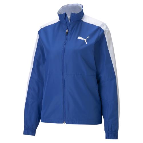 Puma Cross the Line Warm Up Jacket W 2.0 - Team Power Blue-Puma White (Grösse: L) von Puma