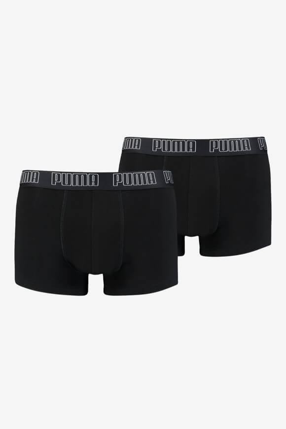 Puma Doppelpack Boxershorts | Black | Herren  | M von Puma