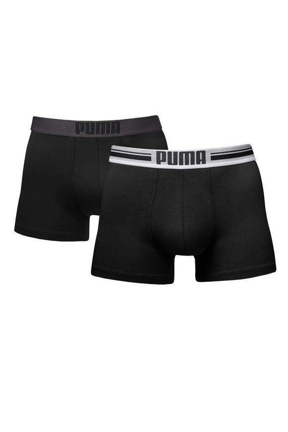 Puma Doppelpack Boxershorts | Black | Herren  | L von Puma