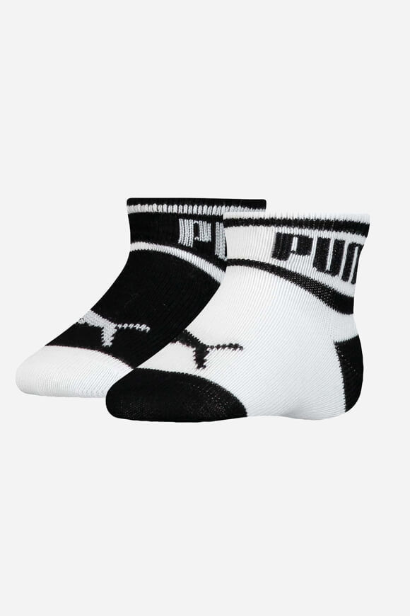 Puma Doppelpack Socken | White + Black | Baby  | EU23-26 von Puma
