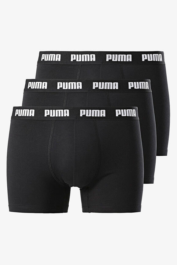 Puma Dreierpack Boxershorts | Black | Herren  | S von Puma