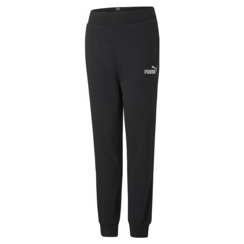 Puma ESS+ Sweatpants FL cl G - puma black (Grösse: 116) von Puma