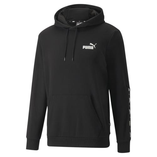 Puma ESS+ Tape Hoodie TR - Puma Black (Grösse: M) von Puma