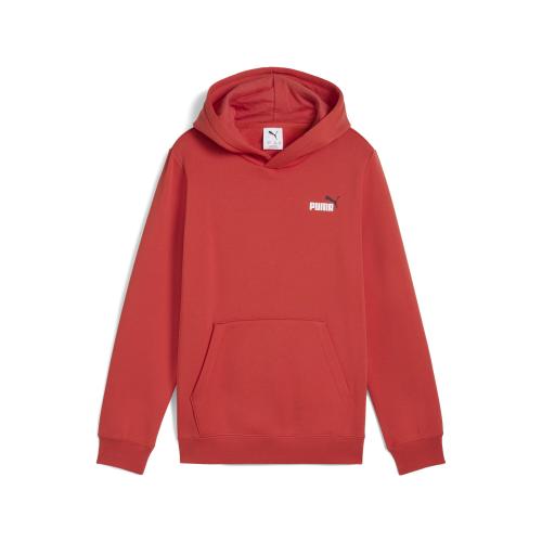 Puma ESS 2 COLOR Small No. 1 Logo Hoodie FL B - red fire (Grösse: 176) von Puma