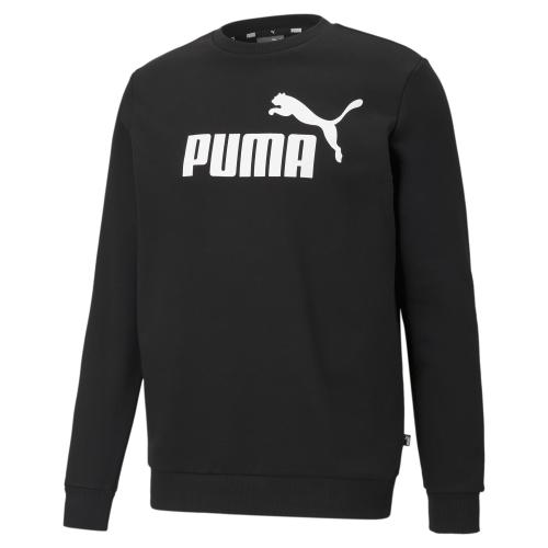 Puma ESS Big Logo Crew FL - Puma Black (Grösse: S) von Puma