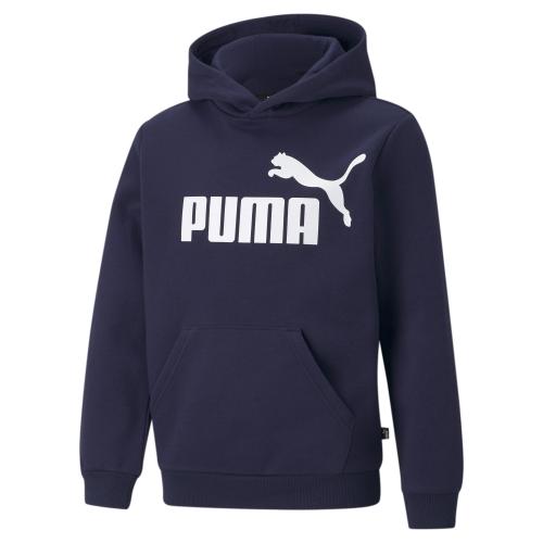 Puma ESS Big Logo Hoodie FL B - Peacoat (Grösse: 104) von Puma