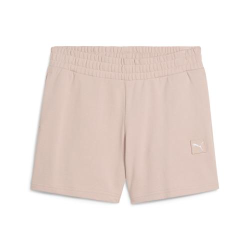 Puma ESS ELEVATED Mid-Rise Shorts 5 - rose quartz (Grösse: XL) von Puma