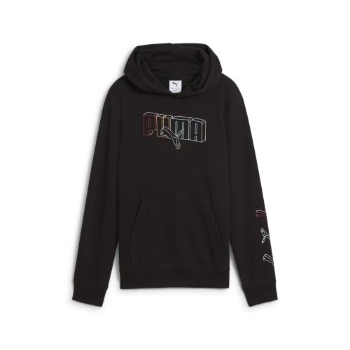 Puma ESS LOGO LAB Execution Hoodie TR B - puma black (Grösse: 176) von Puma