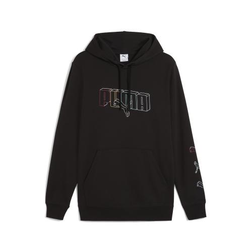 Puma ESS LOGO LAB Execution Hoodie TR - puma black (Grösse: L) von Puma