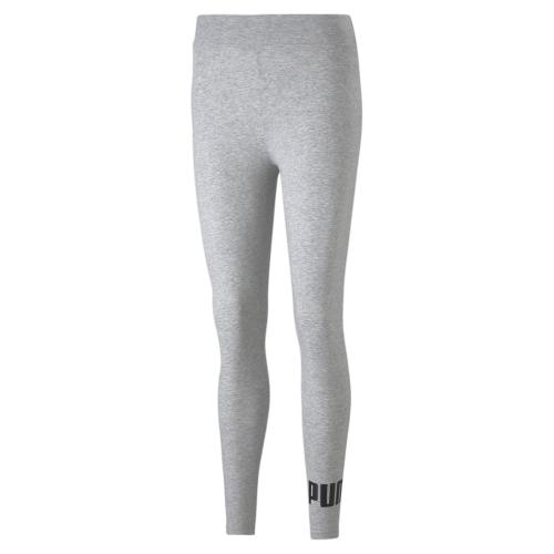 Puma ESS Logo Leggings - Light Gray Heather (Grösse: L) von Puma