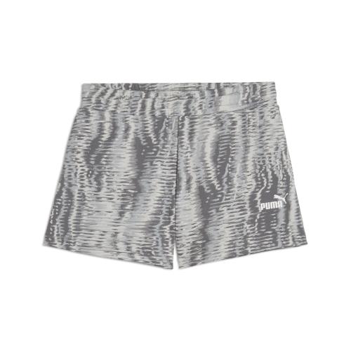 Puma ESS NATURE 2.0 Mid-Rise AOP Shorts 4 - cool dark gray (Grösse: M) von Puma