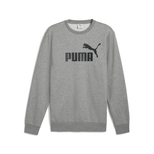 Puma ESS No. 1 Logo Crew FL - medium gray heather (Grösse: 3XL) von Puma
