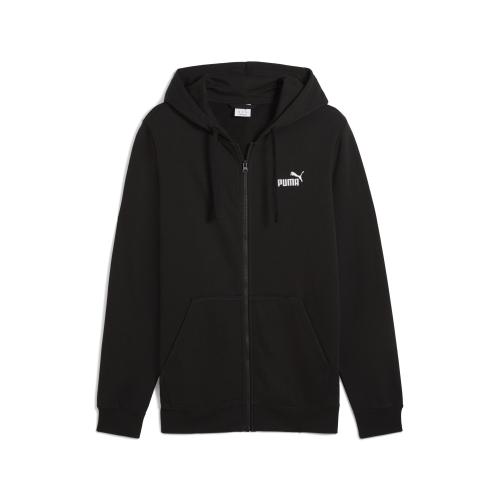Puma ESS No. 1 Logo Full-Zip Hoodie TR - puma black (Grösse: S) von Puma