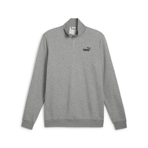 Puma ESS No. 1 Logo Half-Zip TR - medium gray heather (Grösse: 3XL) von Puma