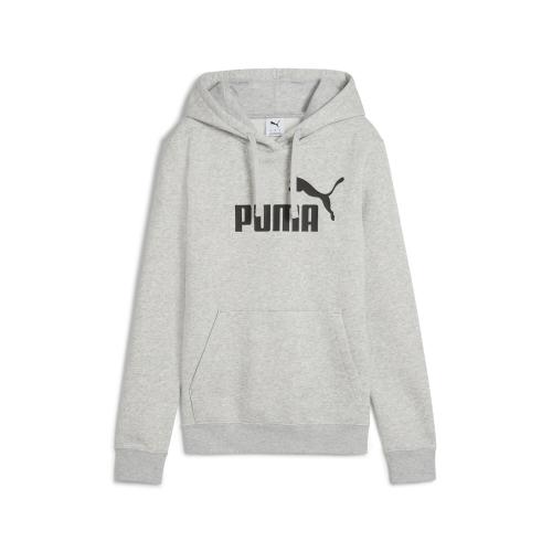 Puma ESS No. 1 Logo Hoodie FL - light gray heather (Grösse: L) von Puma