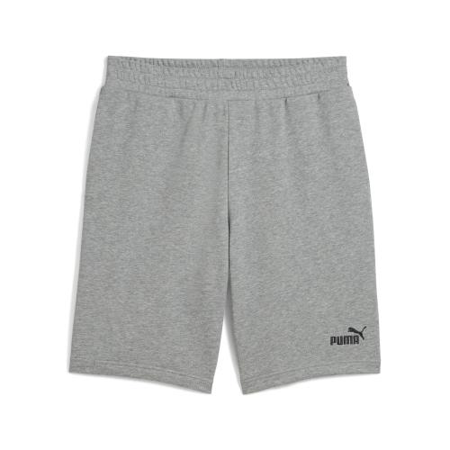 Puma ESS No. 1 Logo Shorts 10 - medium gray heather (Grösse: L) von Puma