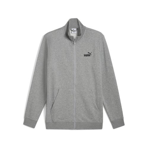 Puma ESS No. 1 Logo Track Jacket TR - medium gray heather (Grösse: S) von Puma