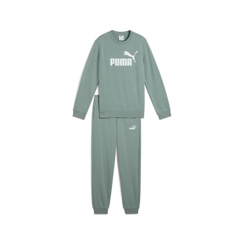 Puma ESS No.1 Logo Crew Sweat Suit TR B - green moon (Grösse: 128) von Puma