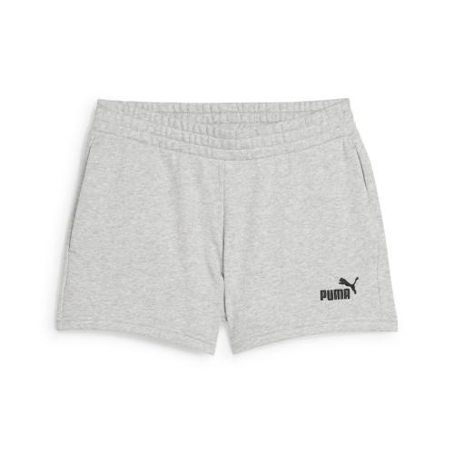 Puma ESS Small No. 1 Logo 4'' Shorts TR - light gray heather (Grösse: XL) von Puma