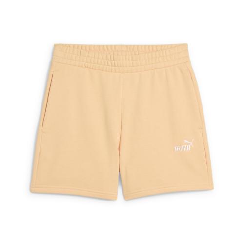 Puma ESS Small No. 1 Logo 5'' High-Waist Shorts TR (s) - almost apricot (Grösse: M) von Puma