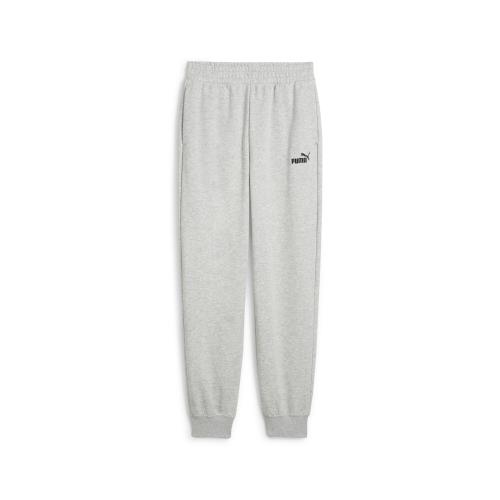 Puma ESS Small No. 1 Logo Comfort High-Waist Sweatpants TR cl - light gray heather (Grösse: M) von Puma