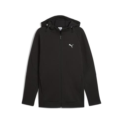 Puma EVOSTRIPE Full-Zip Hoodie DK - puma black (Grösse: XL) von Puma