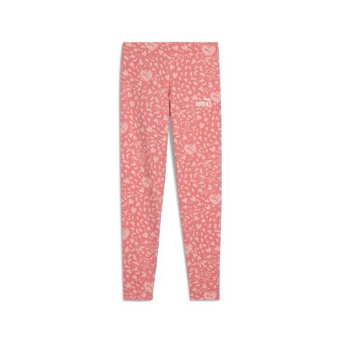 Puma FLAMING LOVE AOP Leggings G - peach frost (Grösse: 164) von Puma