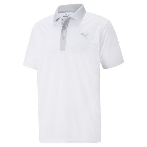 Puma Gamer Polo - bright white (Grösse: L) von Puma