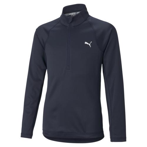 Puma Girls 1/4 Zip - navy blazer (Grösse: 140) von Puma