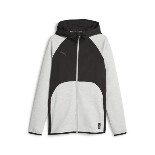 Puma Hoops Team Dime Jacket - light gray heather (Grösse: 3XL) von Puma