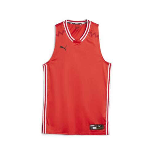 Puma Hoops Team Game Jersey - puma red (Grösse: L) von Puma