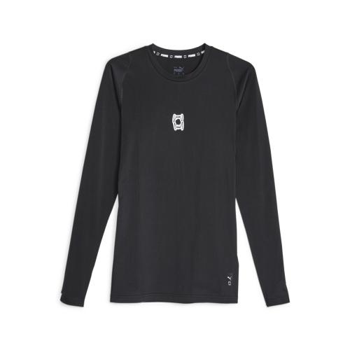 Puma Hoops Team LS Top Baselayer - puma black (Grösse: S) von Puma