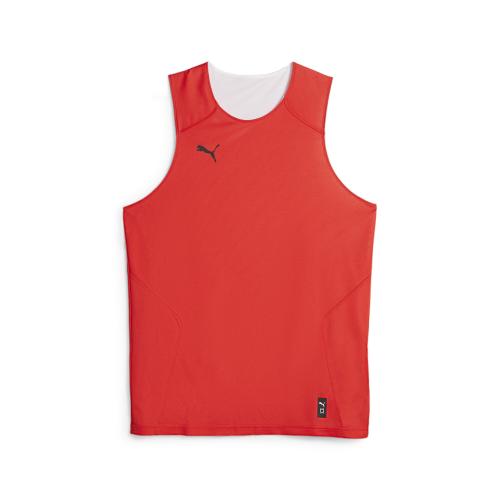 Puma Hoops Team Reverse Practice Jersey - puma red (Grösse: L) von Puma